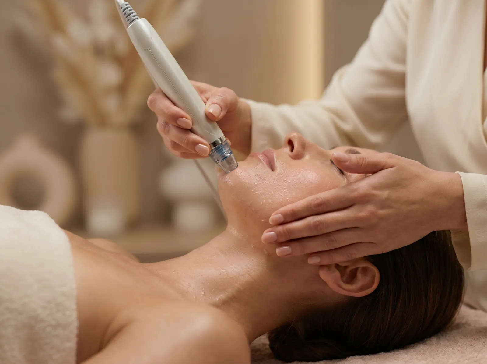 Aquafacial-Behandlung im Kosmetikinstitut Beauty Boulevard in Frankenthal